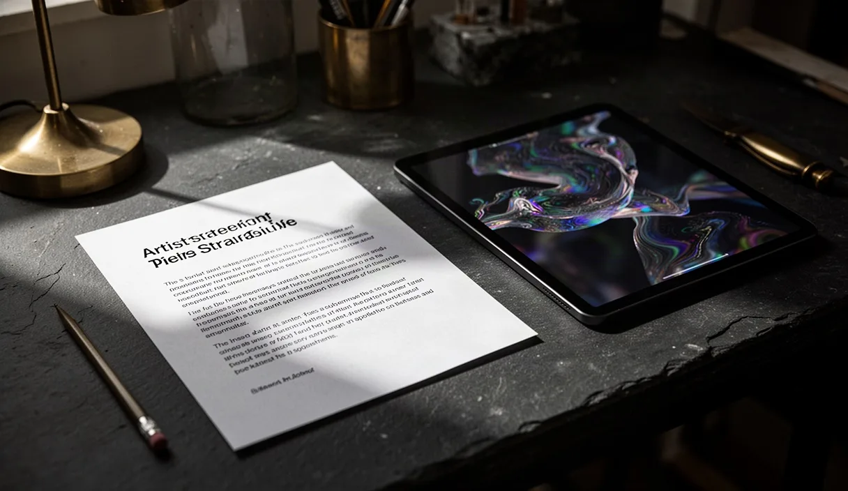 How to Read an AI-Generated Artwork's Process Statement